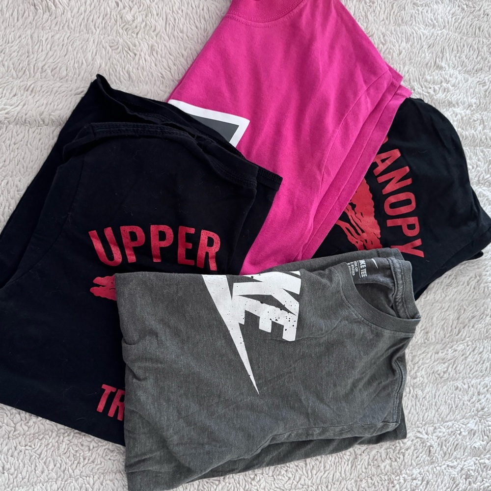 Kids Graphic T-Shirts - Black, Pink, Gray